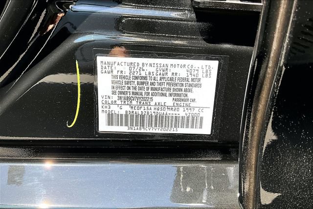 New 2027 Nissan Sentra SV FWD image 13