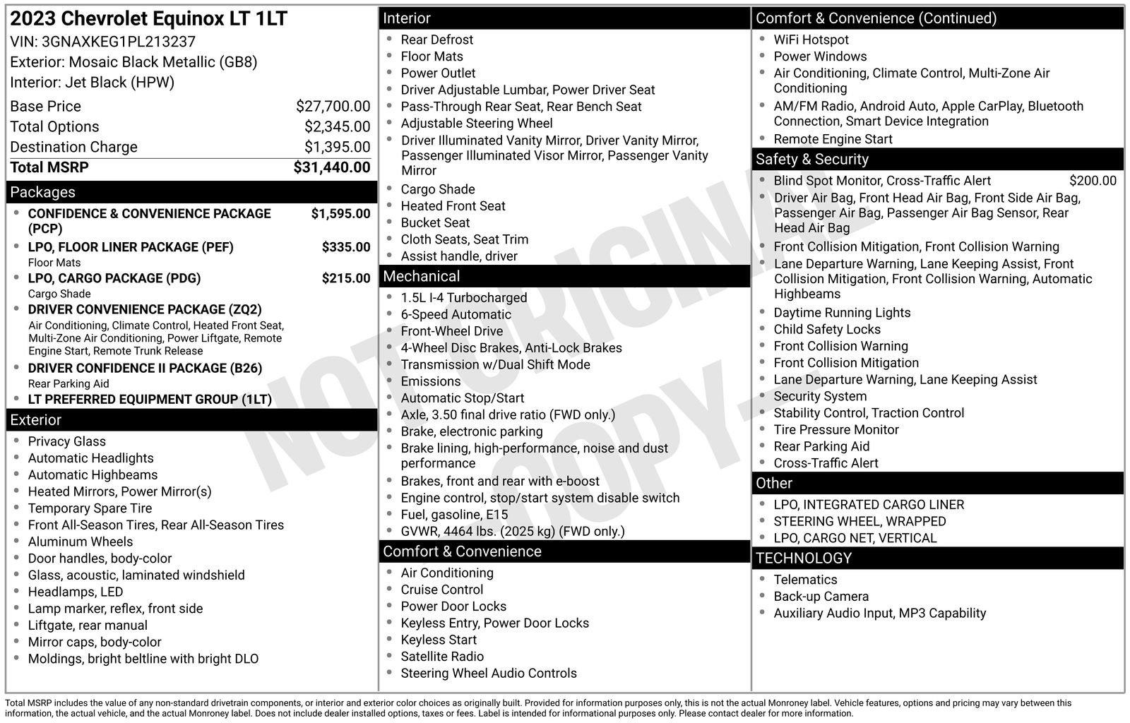Used 2023 Chevrolet Equinox LT image 6