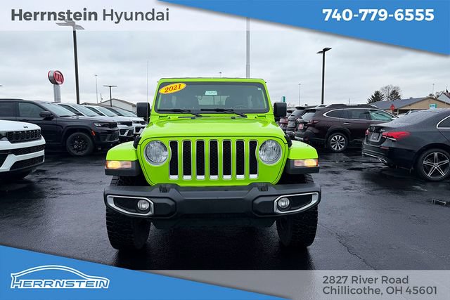 Used 2021 Jeep Wrangler Unlimited Sahara AWD/4WD image 2