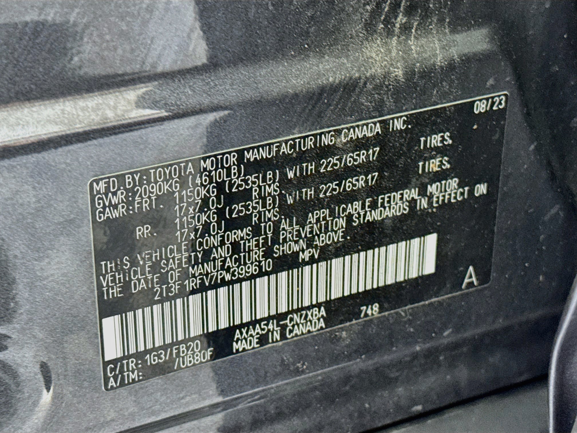 Used 2023 Toyota RAV4 LE AWD/4WD image 29