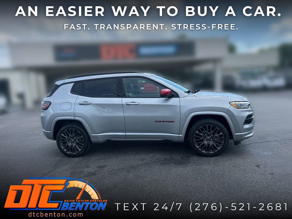 Used 2023 Jeep Compass Limited w/ Elite Group for (Red) Edition AWD/4WD image 2