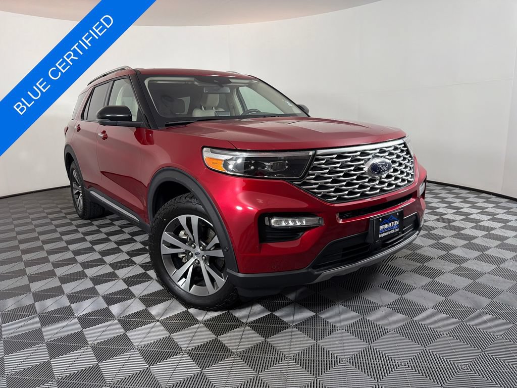 Certified 2020 Ford Explorer Platinum w/ Premium Technology Package