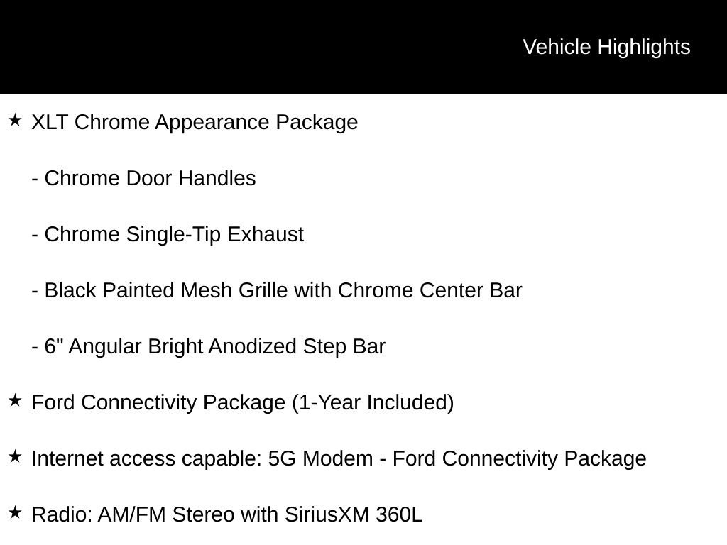New 2026 Ford F150 XLT w/ Equipment Group 302A MID image 18