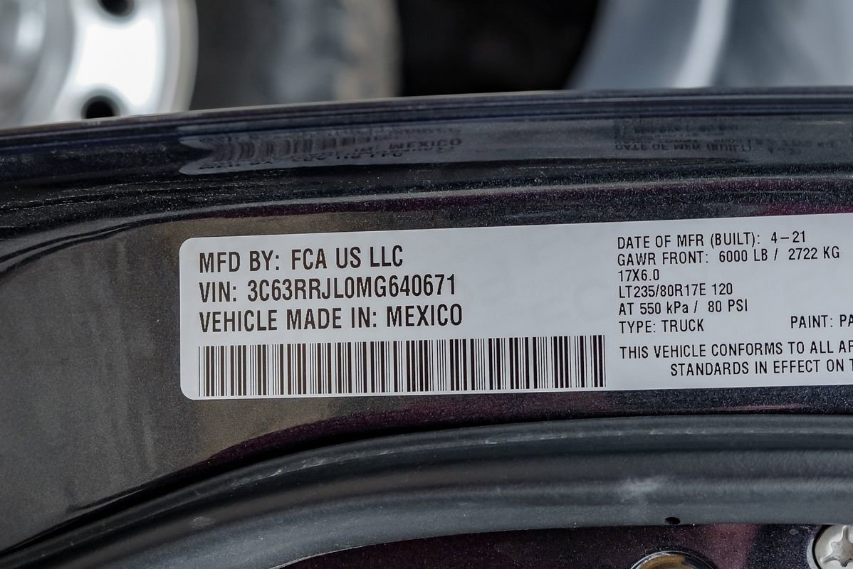 Used 2021 RAM 3500 Laramie w/ Safety Group B image 67