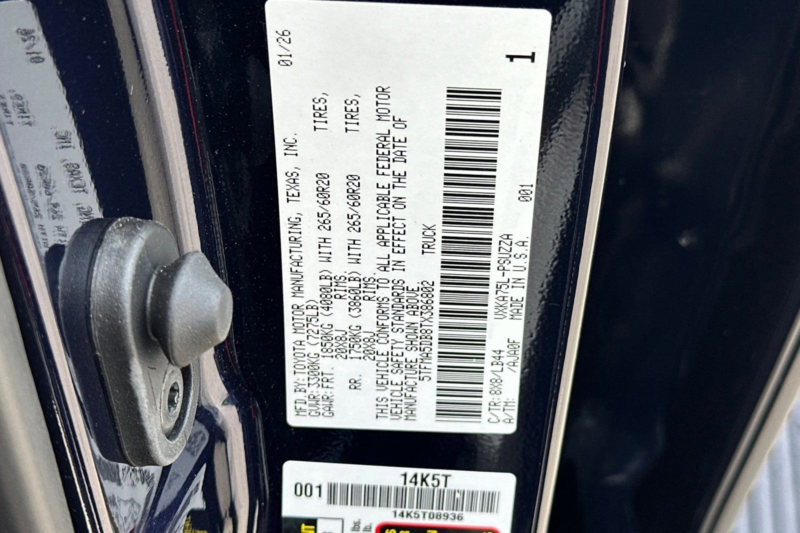 New 2026 Toyota Tundra 1794 Edition image 34