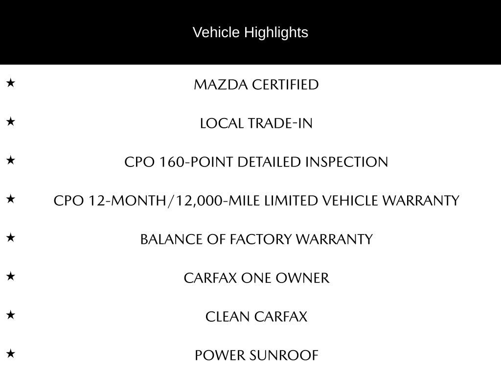 Certified 2023 MAZDA CX-5 Carbon Edition