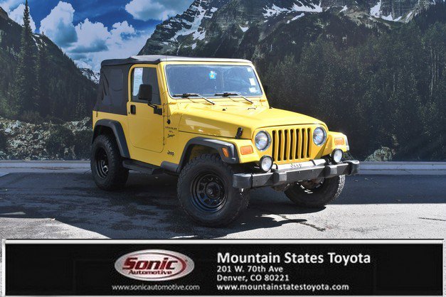 Used 2001 Jeep Wrangler Sport