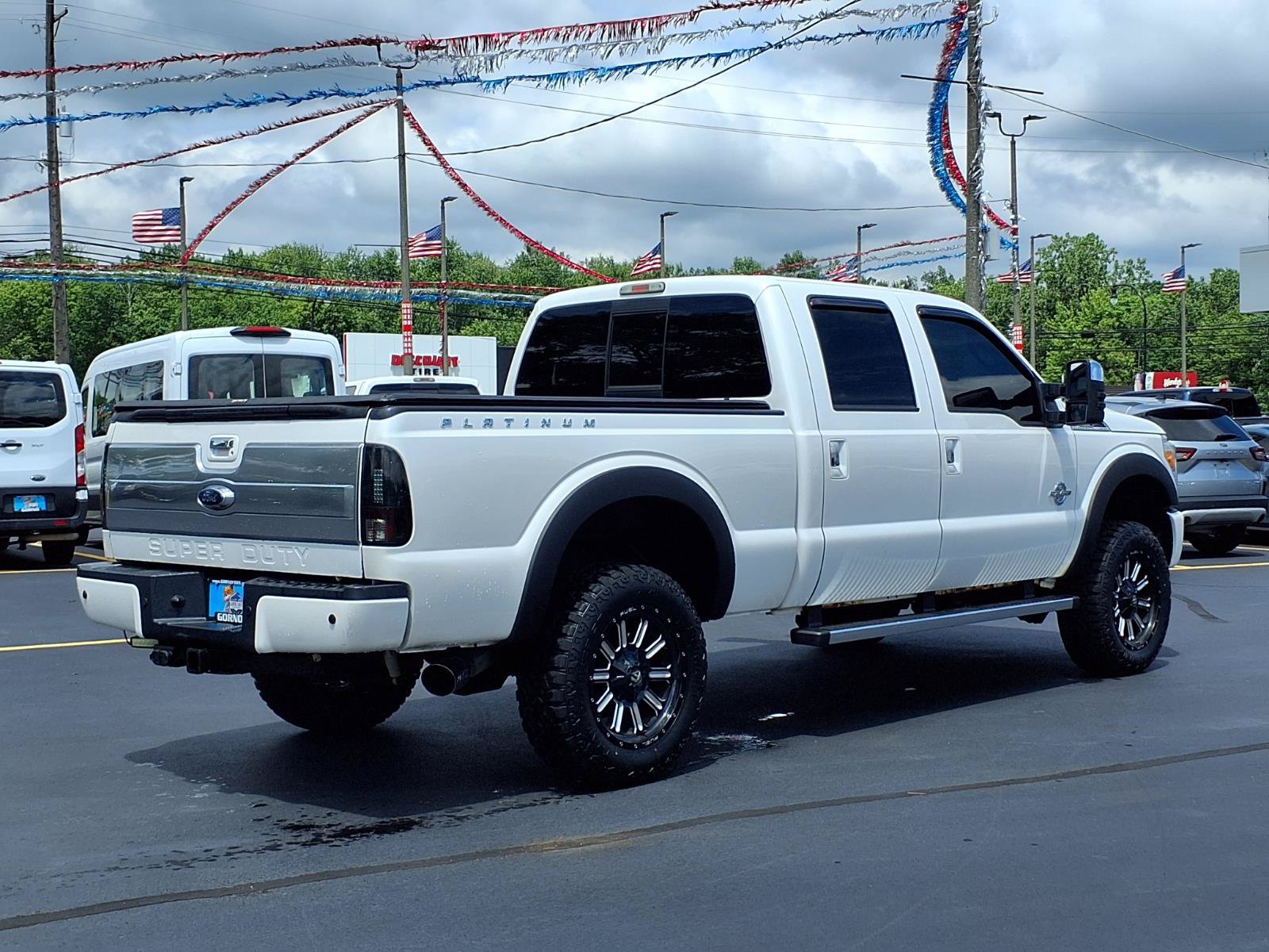 Used 2015 Ford F350 Platinum w/ Snow Plow Prep Package AWD/4WD image 2