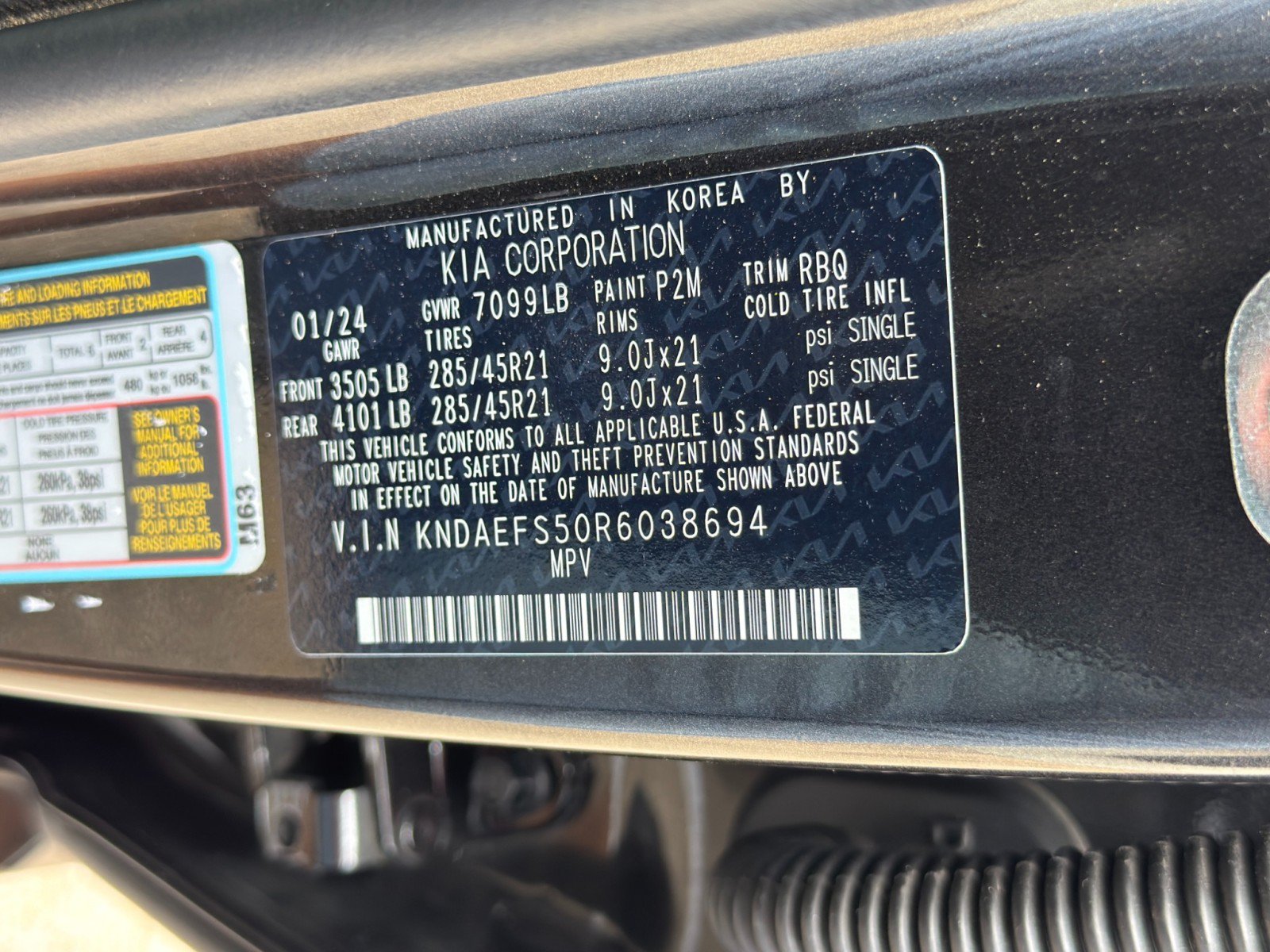 Used 2024 Kia EV9 GT-Line AWD/4WD image 51