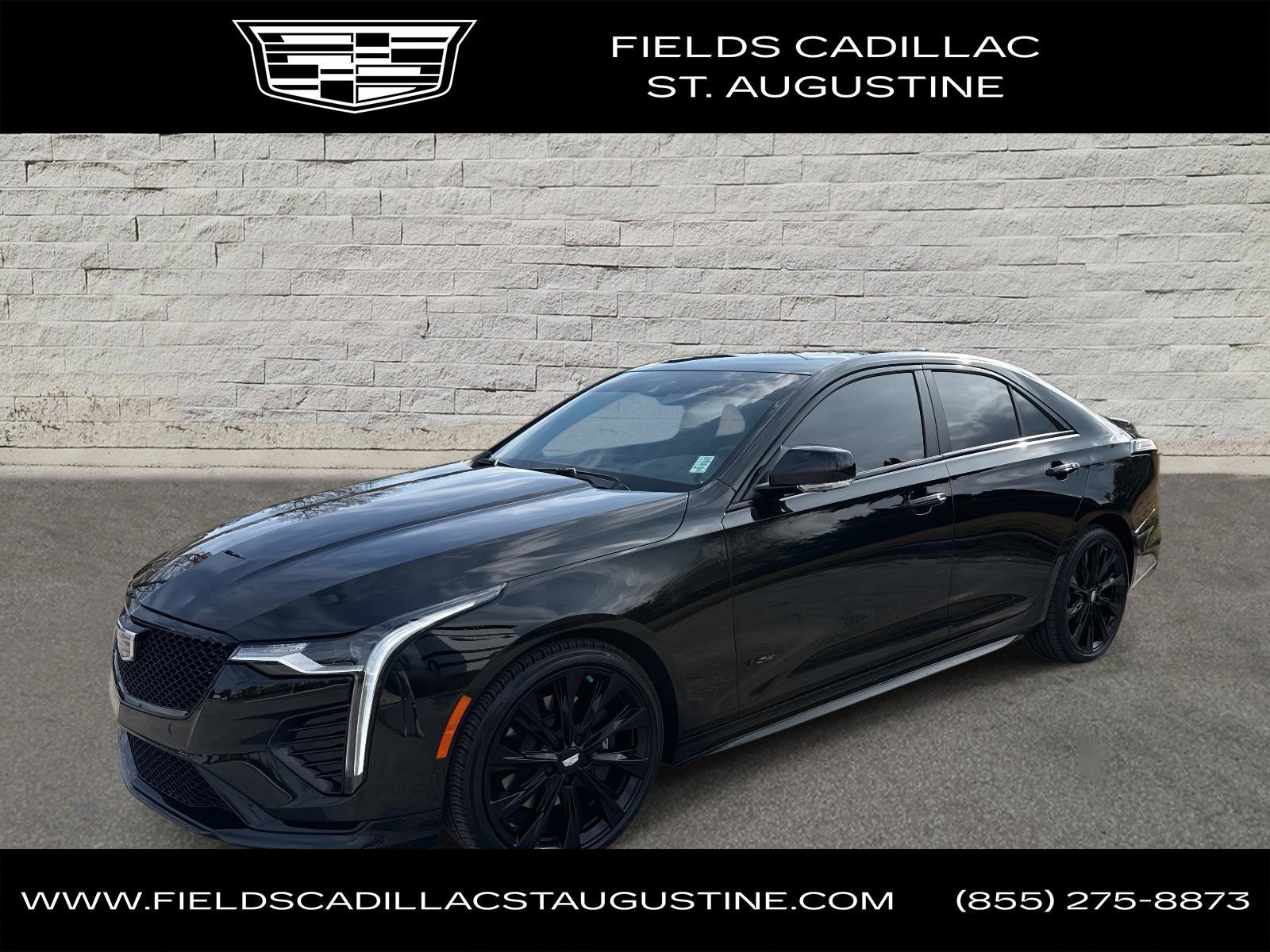 Used 2025 Cadillac CT4 V w/ LPO, ONYX Package
