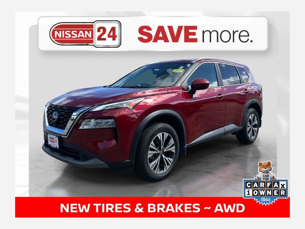Certified 2023 Nissan Rogue SV w/ SV Premium B Package AWD/4WD image 1