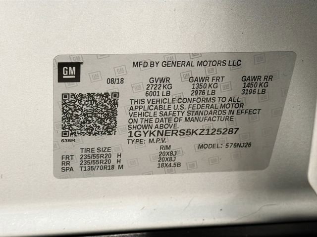 Certified 2019 Cadillac XT5 Premium Luxury FWD image 17