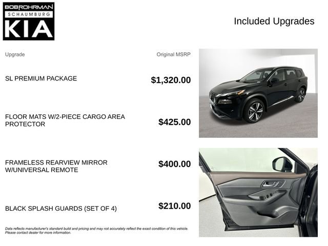 Used 2022 Nissan Rogue SL w/ SL Premium Package image 4