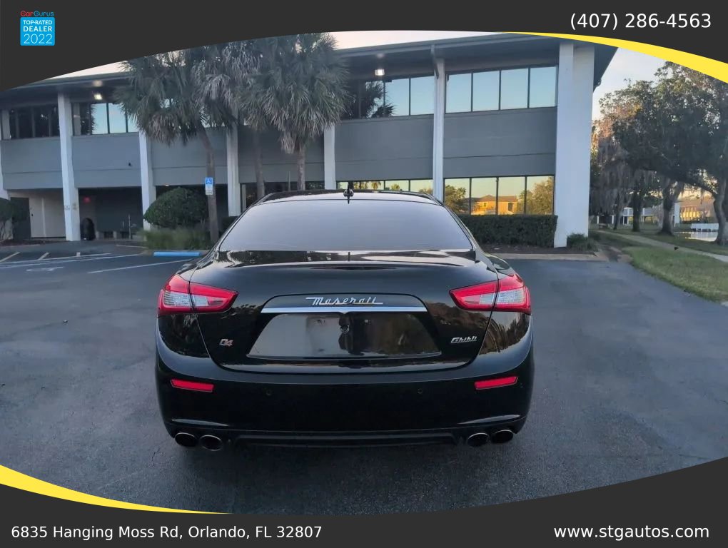 Used 2016 Maserati Ghibli S Q4 AWD/4WD image 4