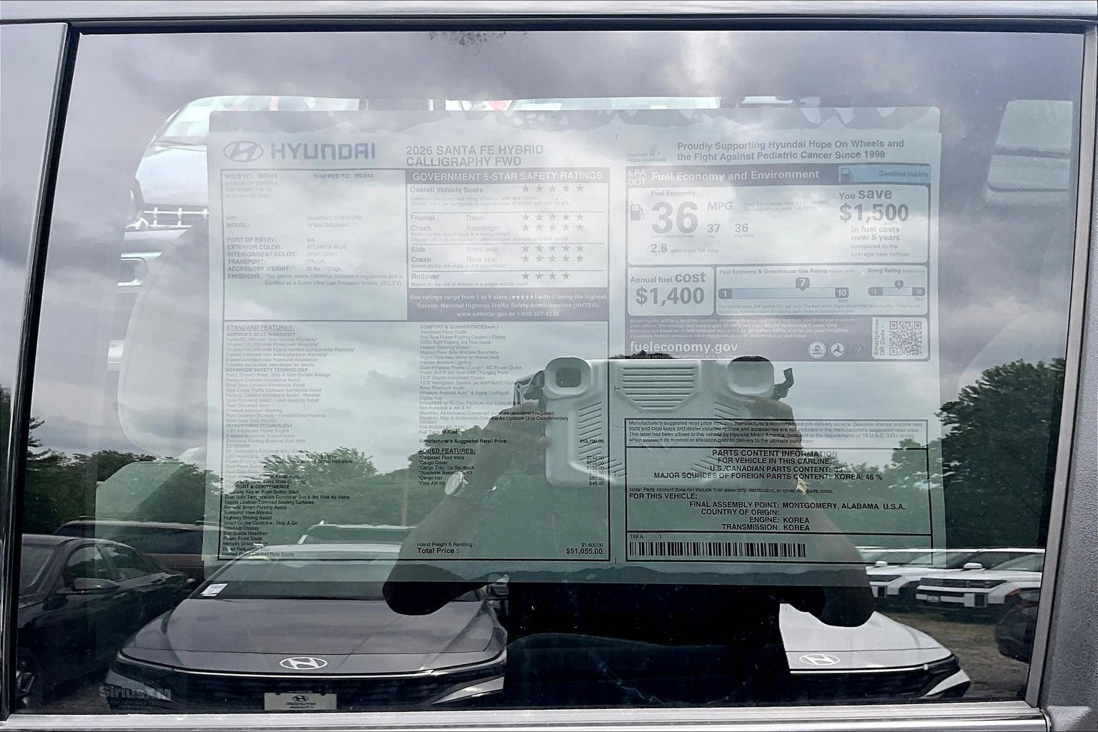 New 2026 Hyundai Santa Fe Calligraphy FWD image 18