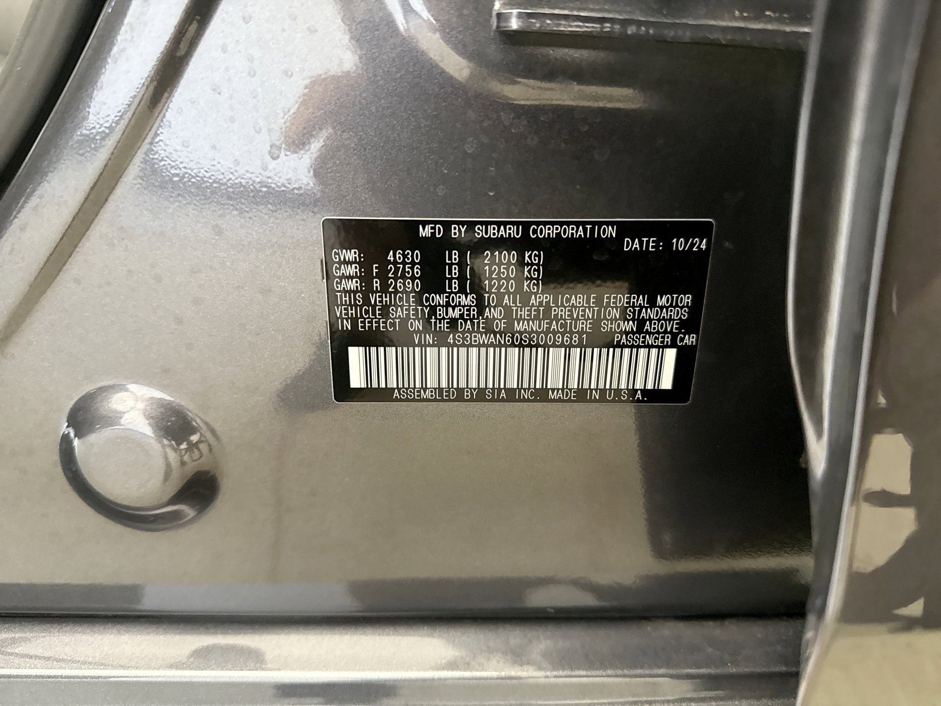 Used 2025 Subaru Legacy Limited image 20