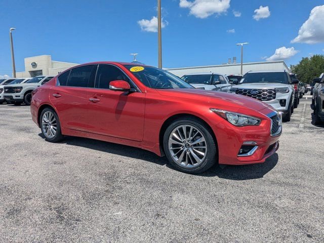 Used 2023 INFINITI Q50 Luxe w/ Cargo Package RWD image 32