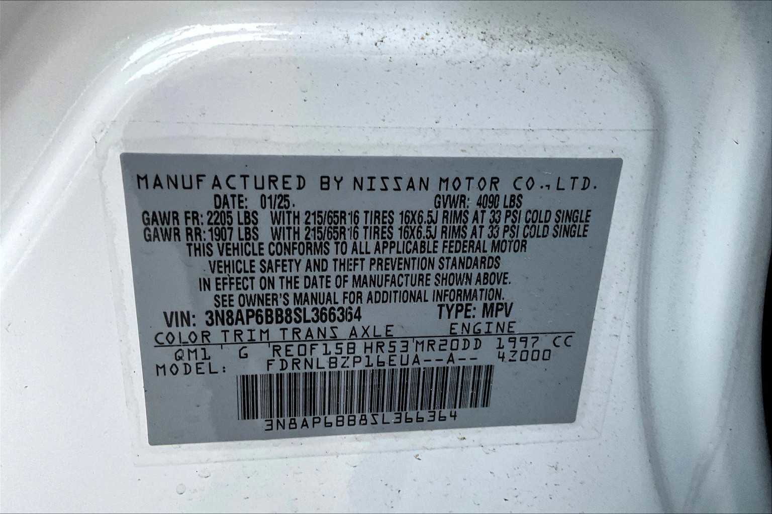 New 2025 Nissan Kicks S image 14