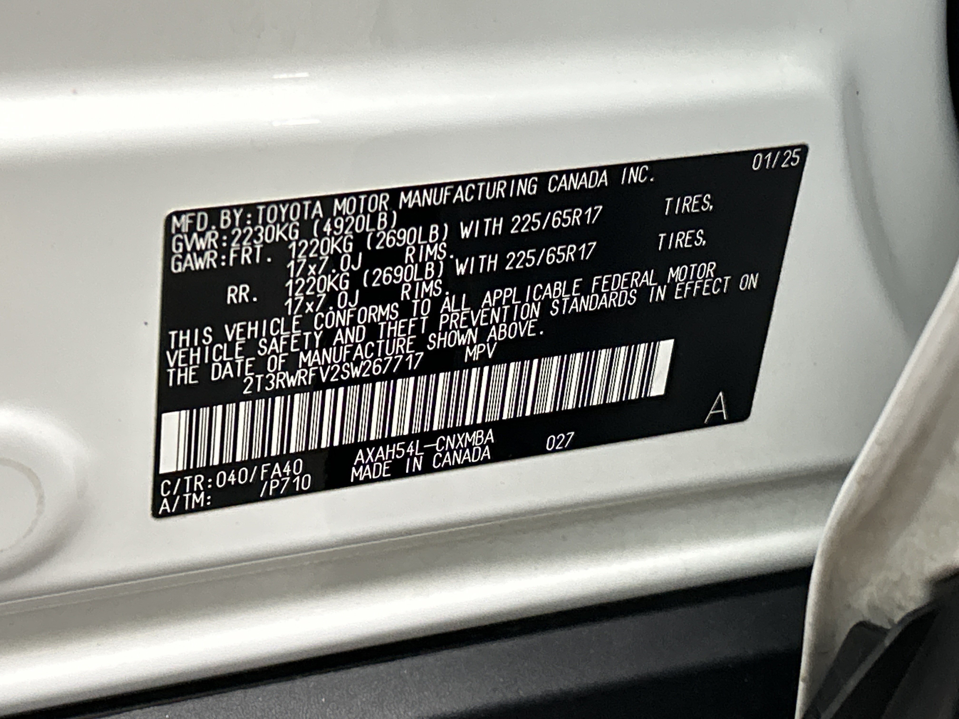 Certified 2025 Toyota RAV4 XLE w/ Convenience Package AWD/4WD image 36