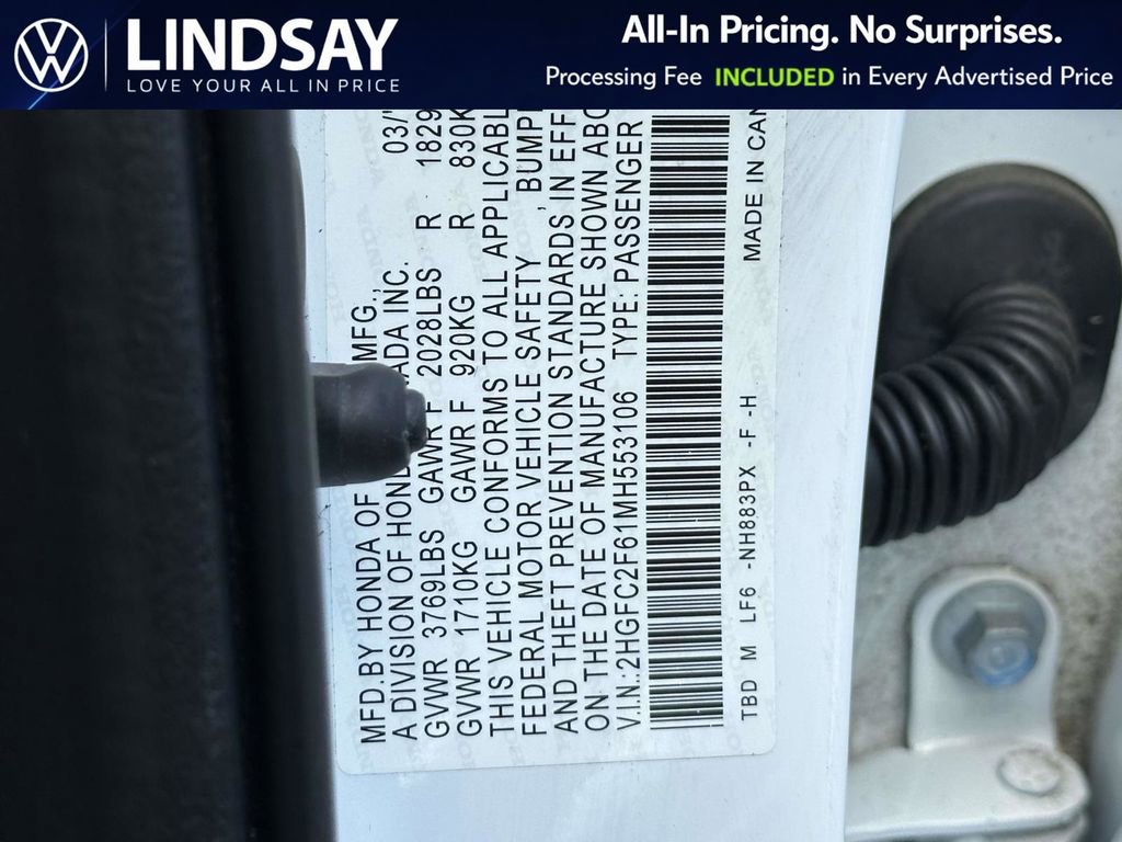 Used 2021 Honda Civic LX image 26