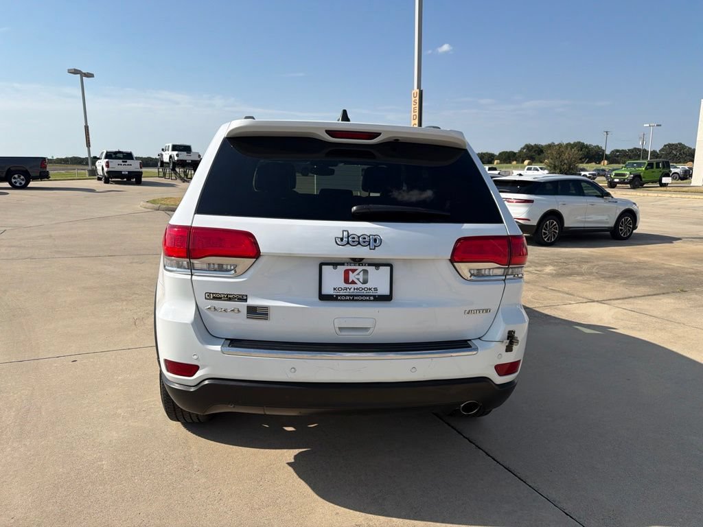 Used 2018 Jeep Grand Cherokee Limited AWD/4WD image 4