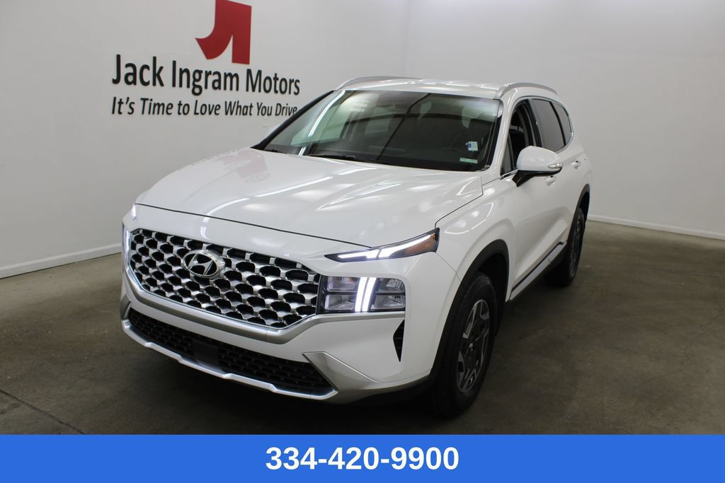 Used 2023 Hyundai Santa Fe Blue AWD/4WD image 1