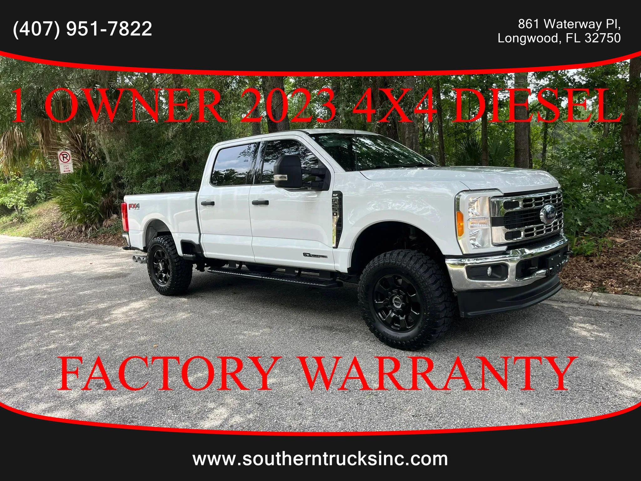 Used 2023 Ford F250 XLT w/ FX4 Off-Road Package