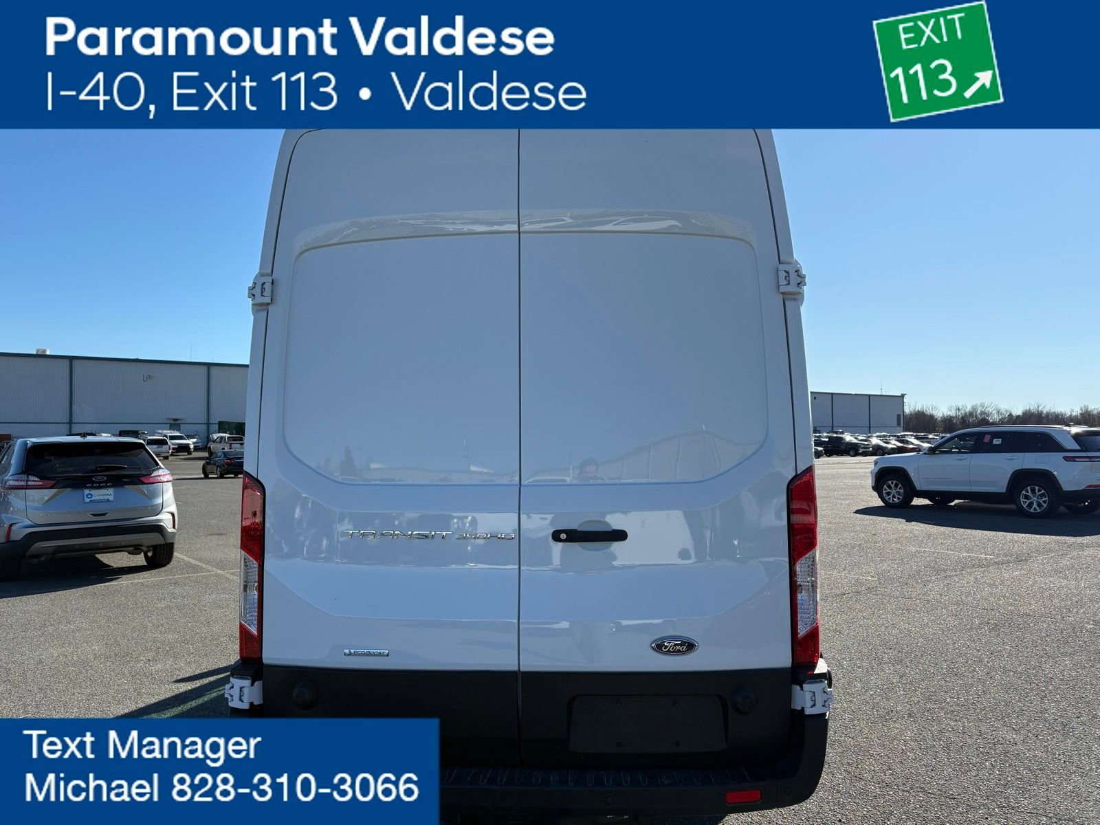Used 2025 Ford Transit 350 148 High Roof Extended DRW w/ Load Area Protection Package image 5
