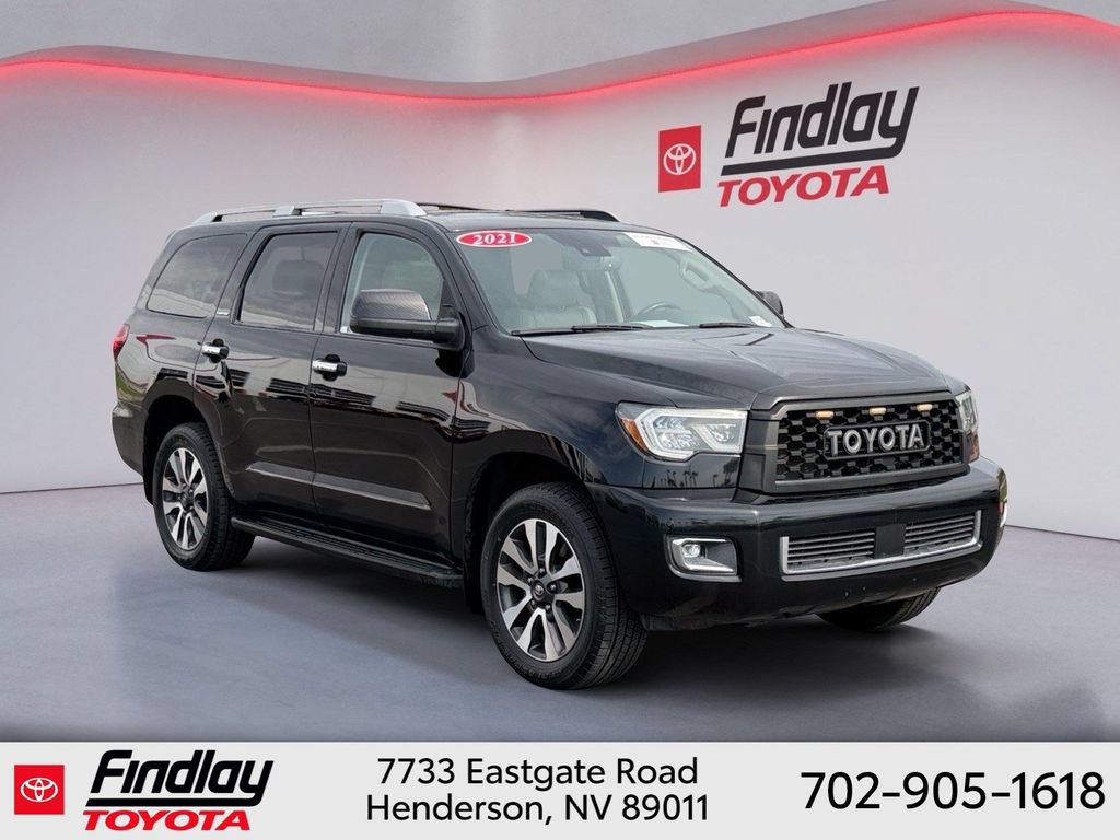 Used 2021 Toyota Sequoia Limited AWD/4WD image 4