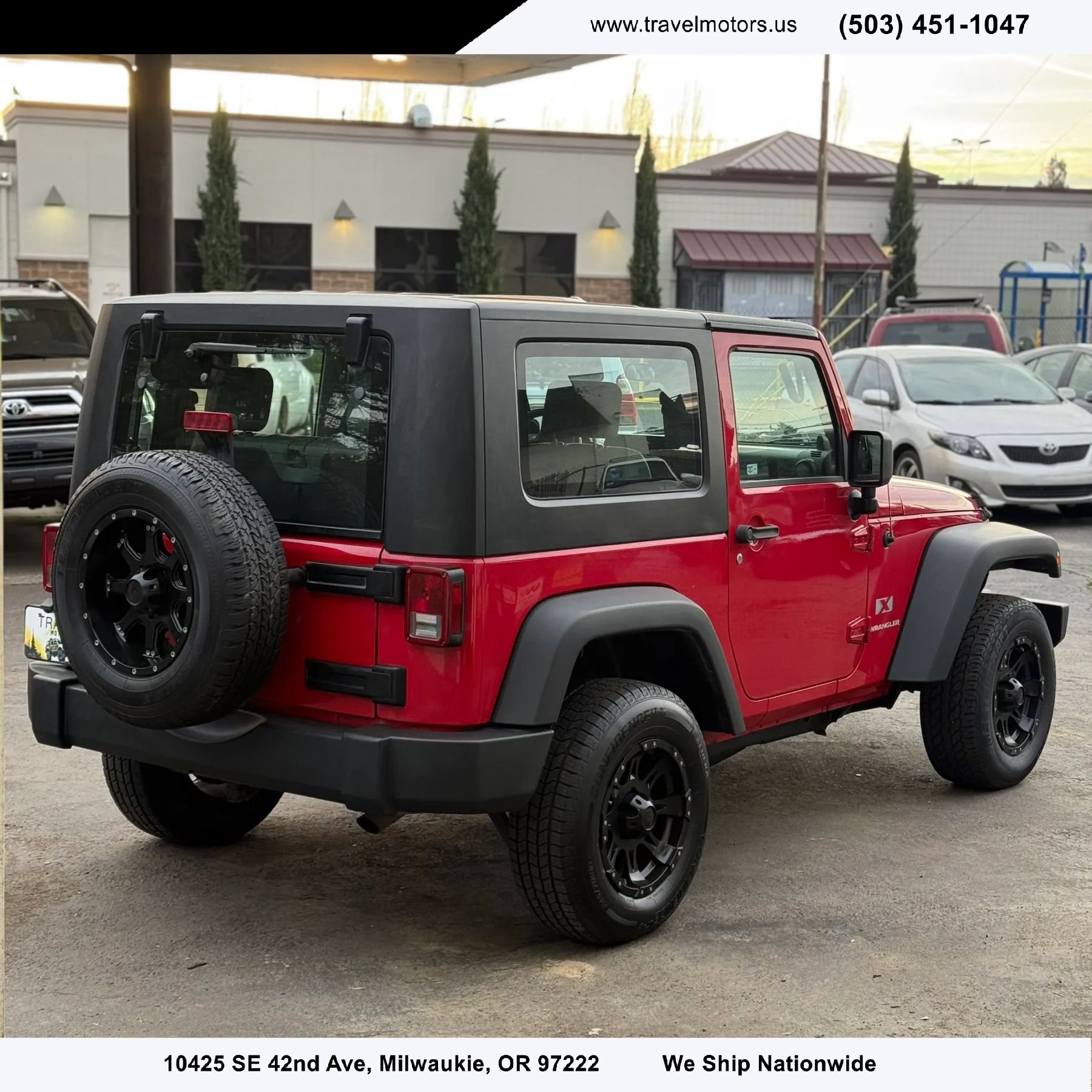 Used 2008 Jeep Wrangler X image 4