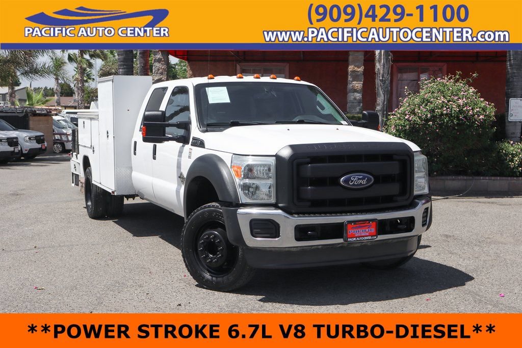Used 2013 Ford F550 2WD Crew Cab Super Duty w/ Payload Upgrade Pkg image 1