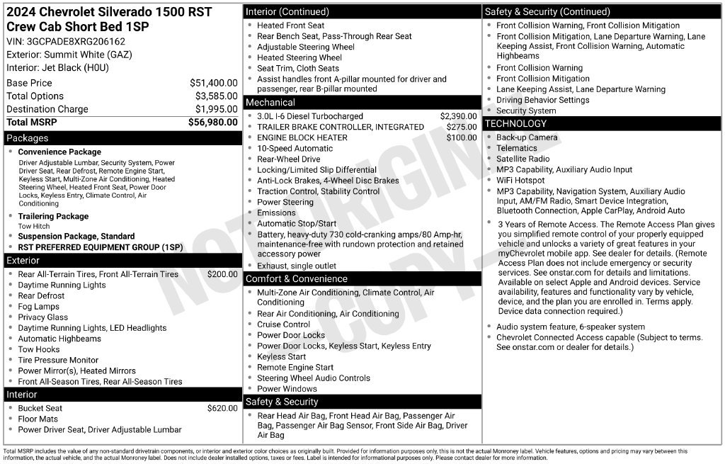 Used 2024 Chevrolet Silverado 1500 RST RWD image 6