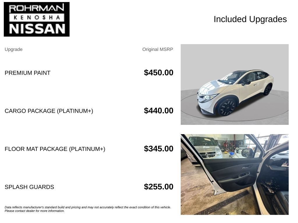 New 2026 Nissan Leaf Platinum+ w/ Cargo Package (Platinum+) FWD image 4