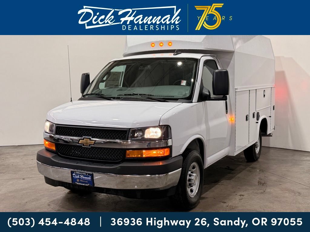 New 2025 Chevrolet Express 3500 w/ Power Convenience Package RWD image 1