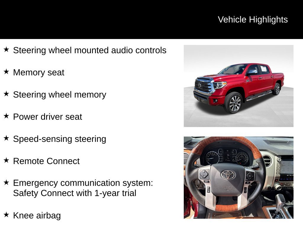 Used 2020 Toyota Tundra 1794 Edition AWD/4WD image 17