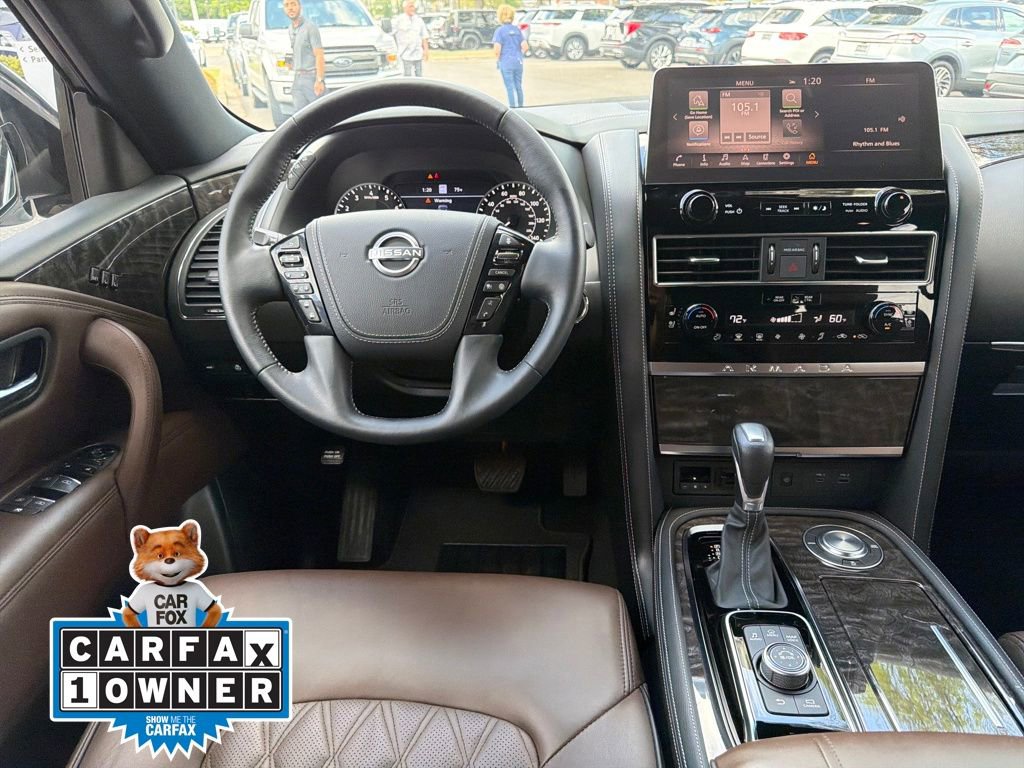 Used 2024 Nissan Armada Platinum w/ Captain's Chairs Package image 2
