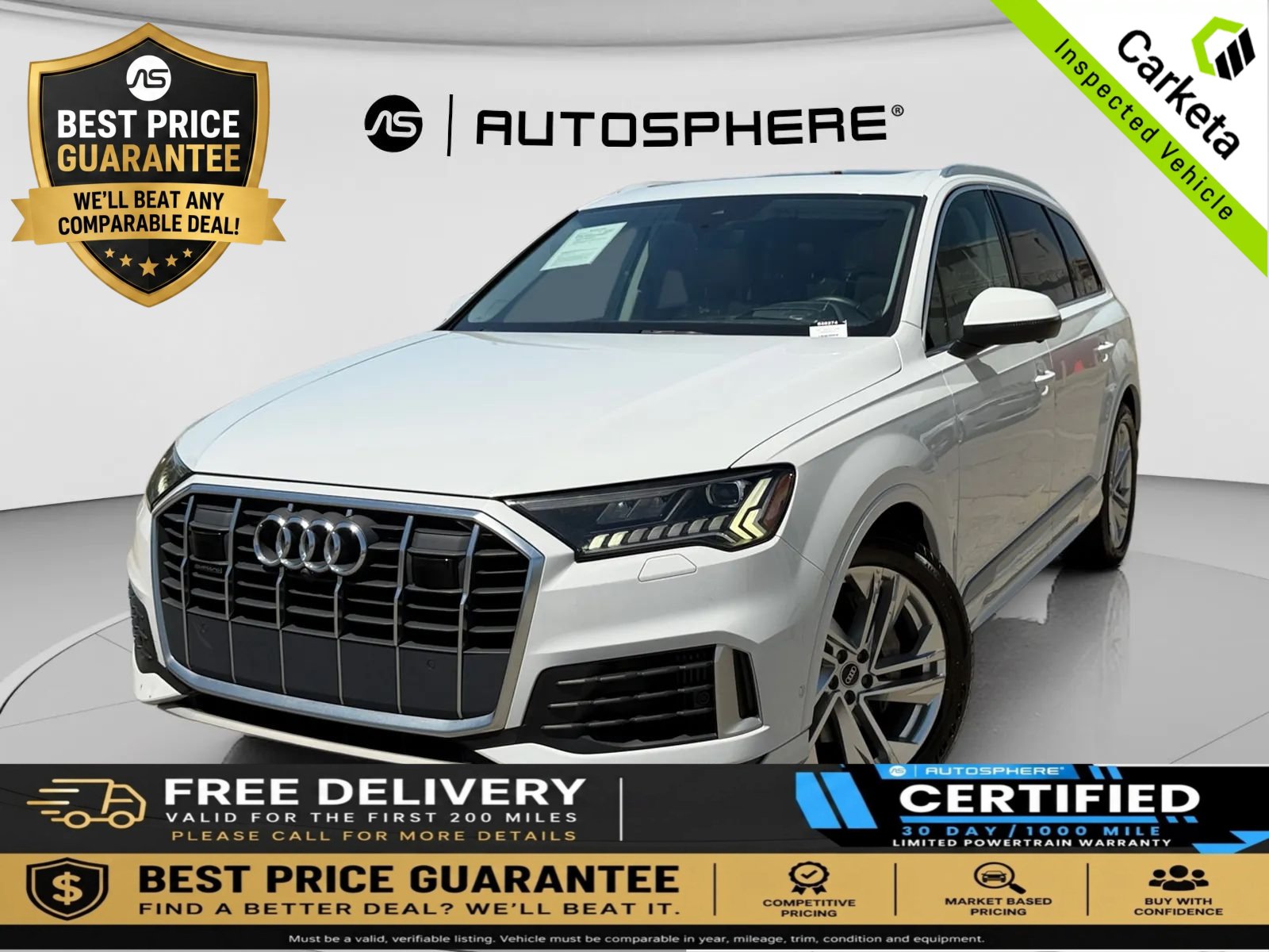 Used 2021 Audi Q7 3.0T Prestige w/ Prestige Package AWD/4WD video 1