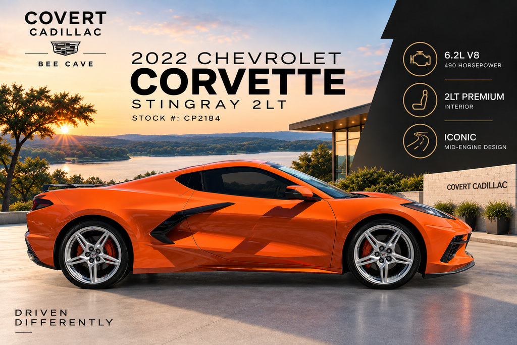 Used 2022 Chevrolet Corvette Stingray Preferred Cpe w/ 2LT RWD image 4