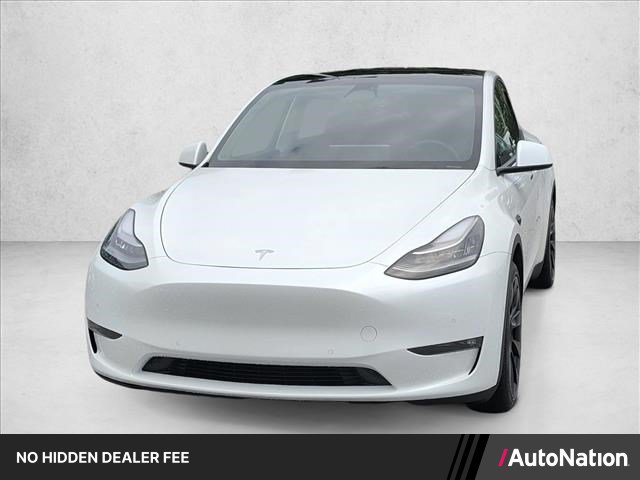 Used 2021 Tesla Model Y Long Range AWD/4WD image 1