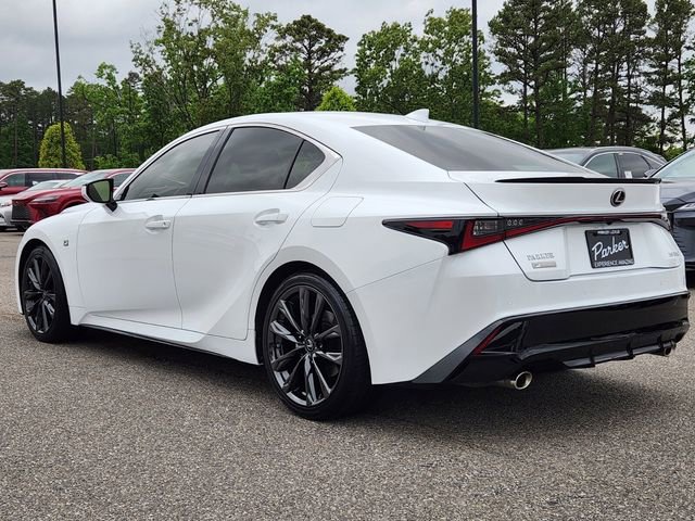 Certified 2021 Lexus IS 350 F Sport w/ Navigation Package RWD image 3