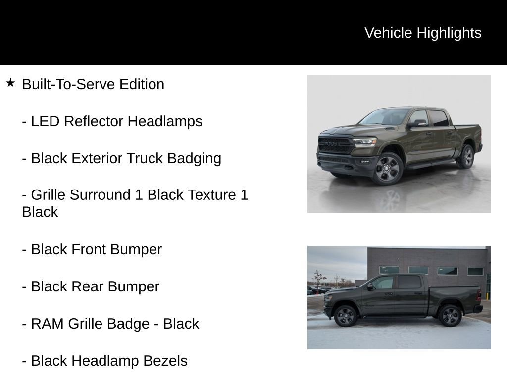 Used 2021 RAM 1500 Big Horn w/ Built-to-serve Edition image 31