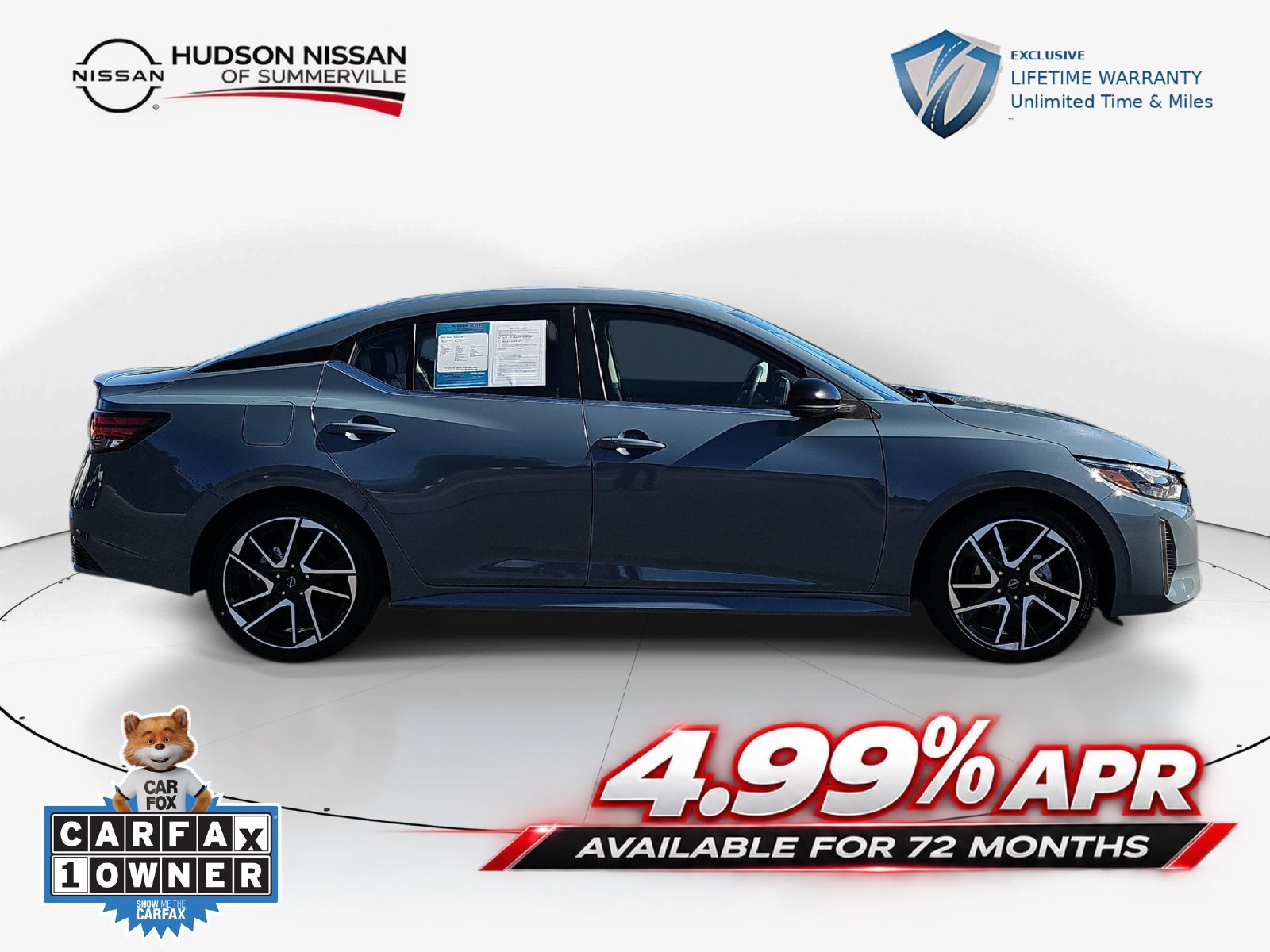 Used 2024 Nissan Sentra SR w/ SR Premium Package FWD image 5