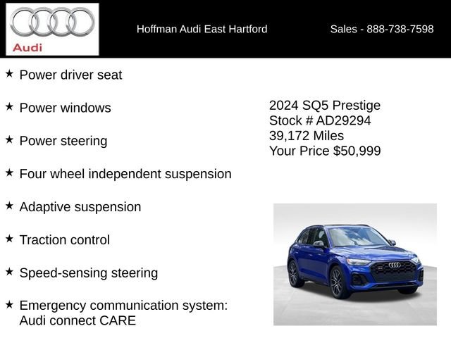 Used 2024 Audi SQ5 Prestige AWD/4WD image 18