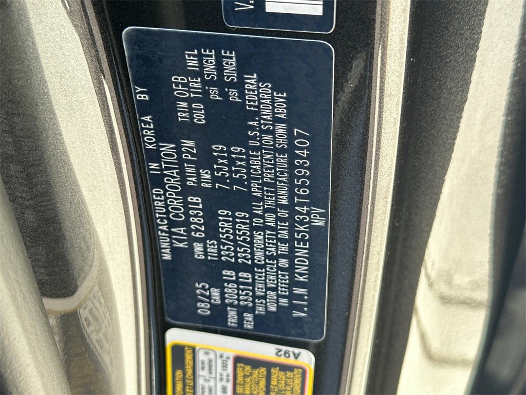 New 2026 Kia Carnival SX image 33