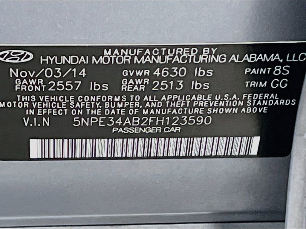 Used 2015 Hyundai Sonata Limited 2.0T image 34