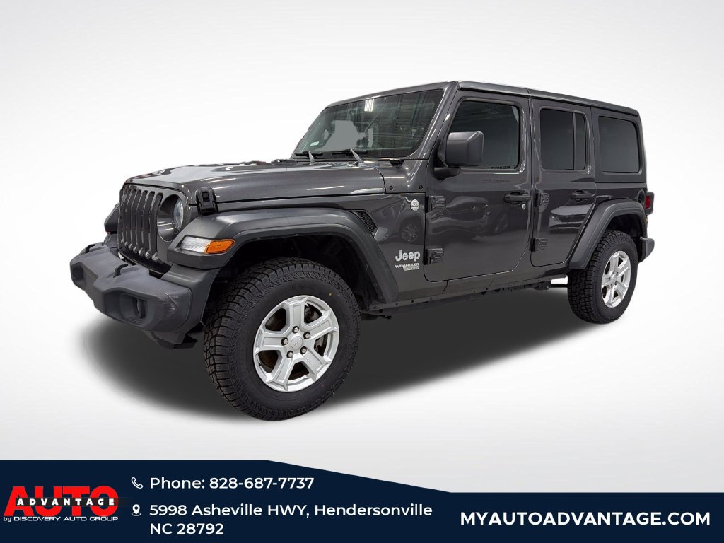 Used 2019 Jeep Wrangler Unlimited Sport S AWD/4WD 360° Tour