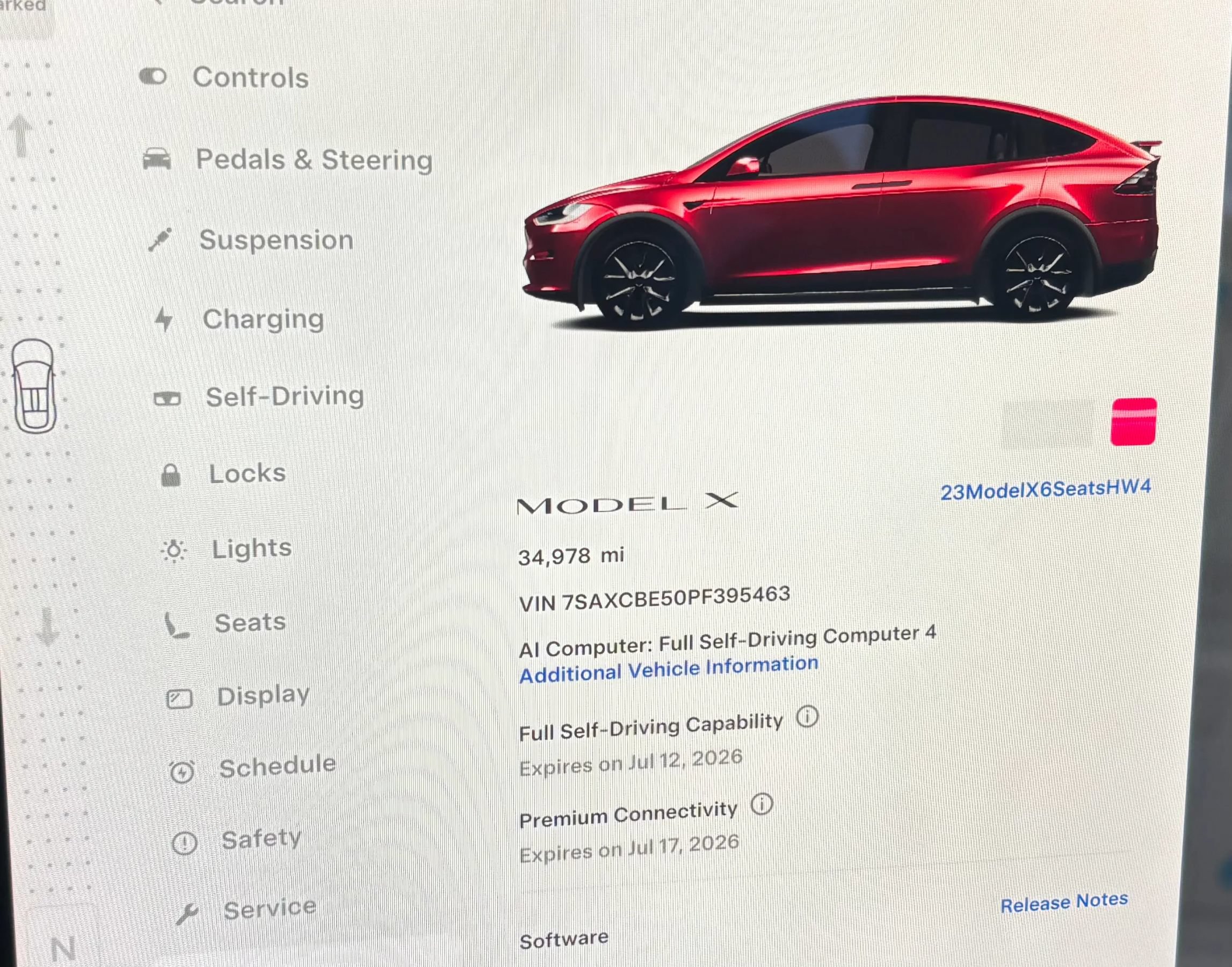 Used 2023 Tesla Model X AWD/4WD image 10