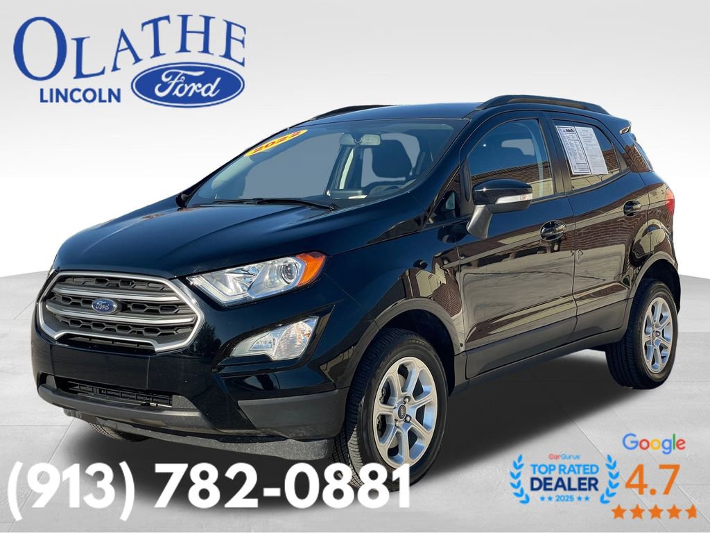 Used 2022 Ford EcoSport SE w/ SE Convenience Package