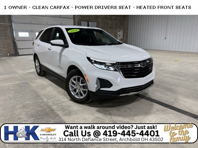 Used 2024 Chevrolet Equinox LT w/ LPO, Floor Liner Package image 1