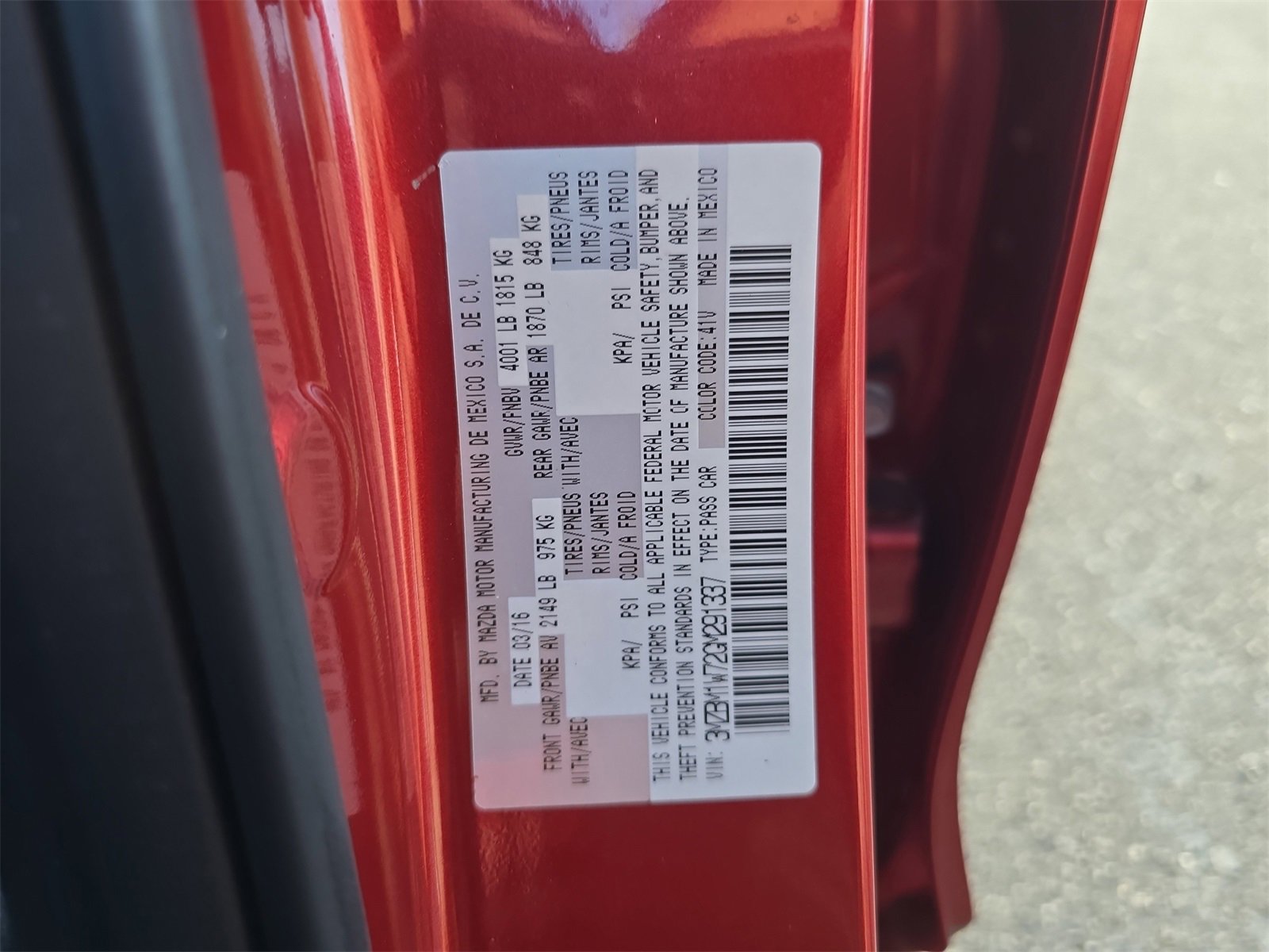 Used 2016 MAZDA MAZDA3 i Touring w/ Popular Equipment Package image 31